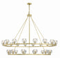 Crystorama - ARA-10269-SB - LED Chandelier - Aragon - Soft Brass