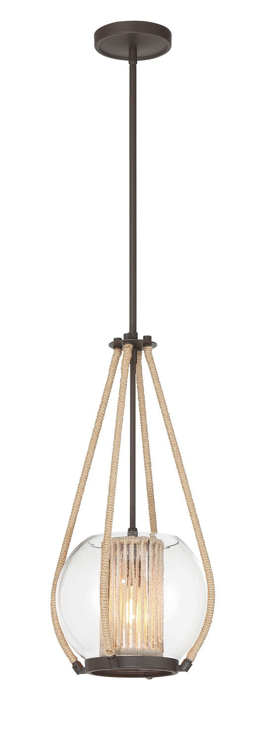 Minka-Lavery - 3194-287 - One Light Pendant - Stutterhein - Sand Bronze