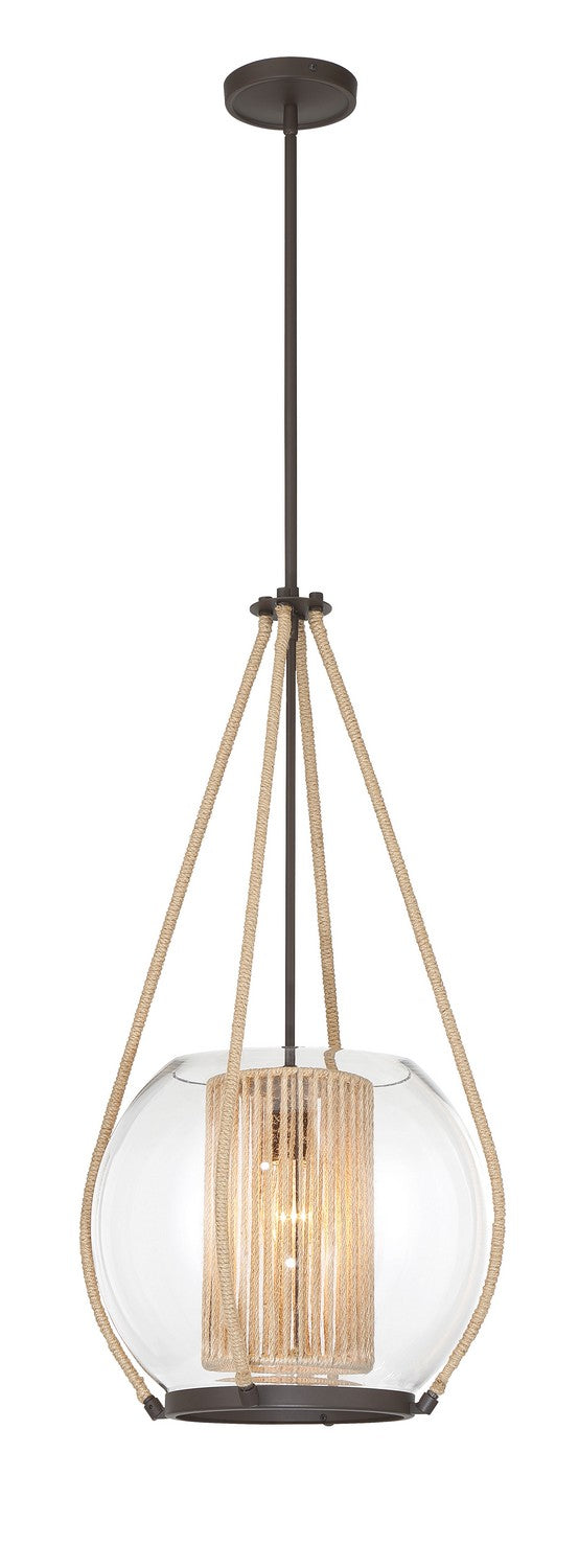 Minka-Lavery - 3195-287 - One Light Pendant - Stutterhein - Sand Bronze