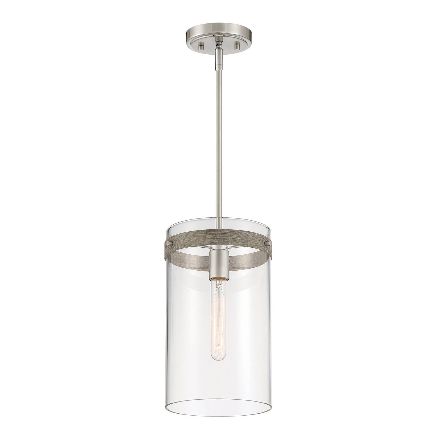 Designers Fountain - D227M-7P-BN - One Light Pendant - Reflecta - Brushed Nickel