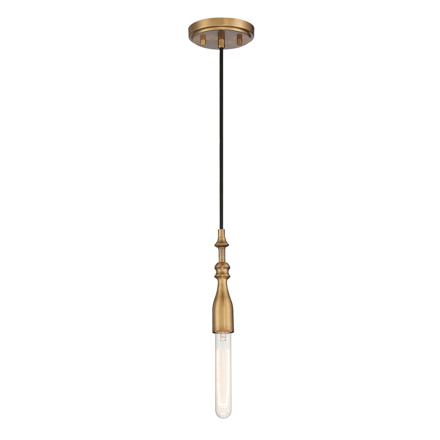 Designers Fountain - D231M-5P-OSB - One Light Pendant - Louise - Old Satin Brass