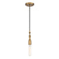 Designers Fountain - D231M-5P-OSB - One Light Pendant - Louise - Old Satin Brass