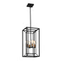 Designers Fountain - D237M-12P-MB - Four Light Pendant - Within - Matte Black
