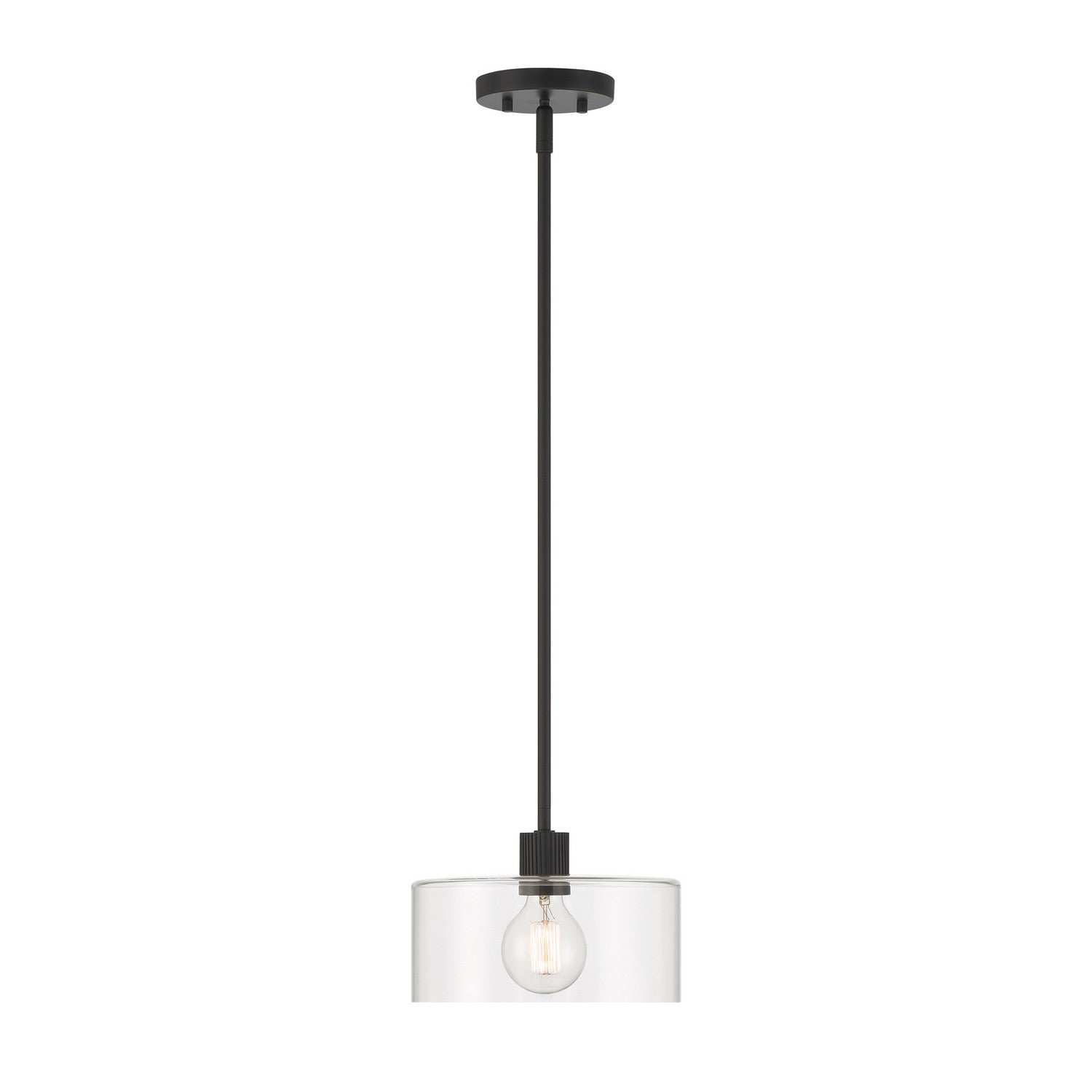 Designers Fountain - D285M-9P-MB - One Light Pendant - Vibrato - Matte Black