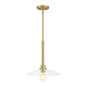 Designers Fountain - D294M-14P-BG - One Light Pendant - Litto - Brushed Gold