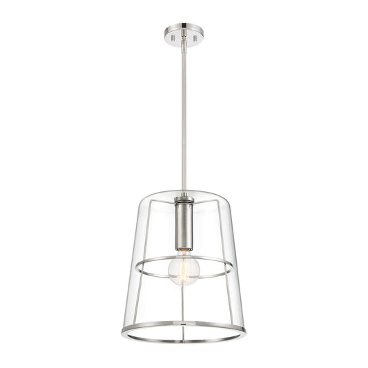Designers Fountain - D299M-14P-PN - One Light Pendant - Alonzo - Polished Nickel