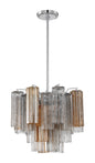 Crystorama - ADD-300-CH-AU - Four Light Chandelier - Addis - Polished Chrome