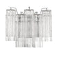 Crystorama - ADD-302-CH-CL - Two Light Wall Sconce - Addis - Polished Chrome