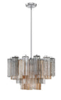 Crystorama - ADD-308-CH-AU - Nine Light Chandelier - Addis - Polished Chrome