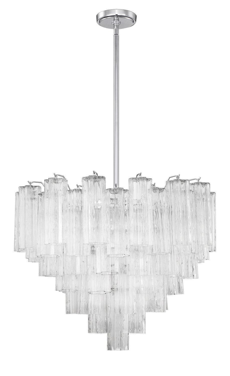 Crystorama - ADD-312-CH-CL - 12 Light Chandelier - Addis - Polished Chrome