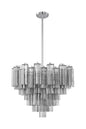 Crystorama - ADD-312-CH-SM - 12 Light Chandelier - Addis - Polished Chrome