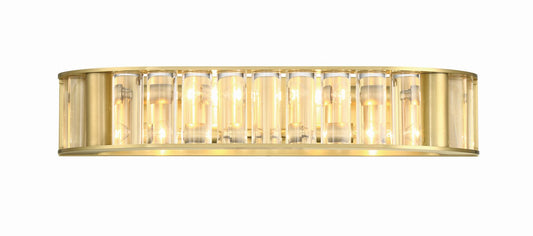 Crystorama - FAR-6005-AG - Four Light Bath - Farris - Aged Brass