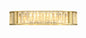 Crystorama - FAR-6005-AG - Four Light Bath - Farris - Aged Brass