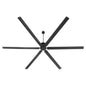 Quorum - 101206-59 - 120" Ceiling Fan - Zeus - Matte Black