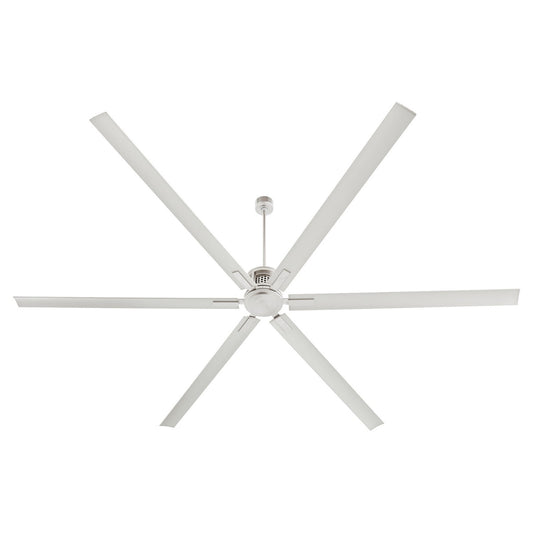 Quorum - 101206-65 - 120" Ceiling Fan - Zeus - Satin Nickel