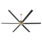 Quorum - 101206-80 - 120" Ceiling Fan - Zeus - Aged Brass