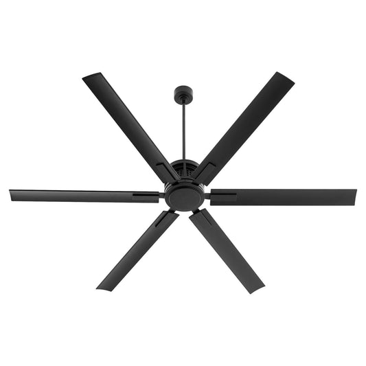 Quorum - 10806-59 - 80" Ceiling Fan - Zeus - Matte Black