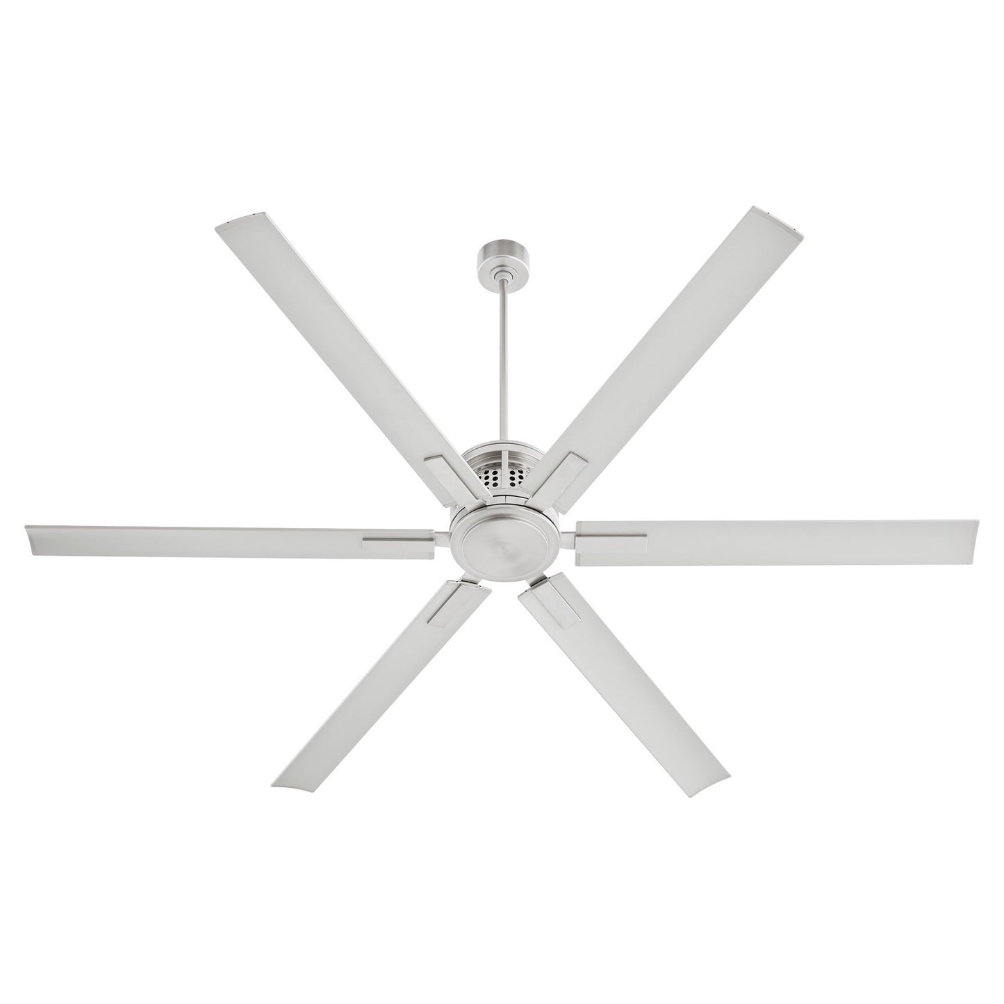 Quorum - 10806-65 - 80" Ceiling Fan - Zeus - Satin Nickel