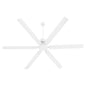 Quorum - 10806-8 - 80" Ceiling Fan - Zeus - Studio White