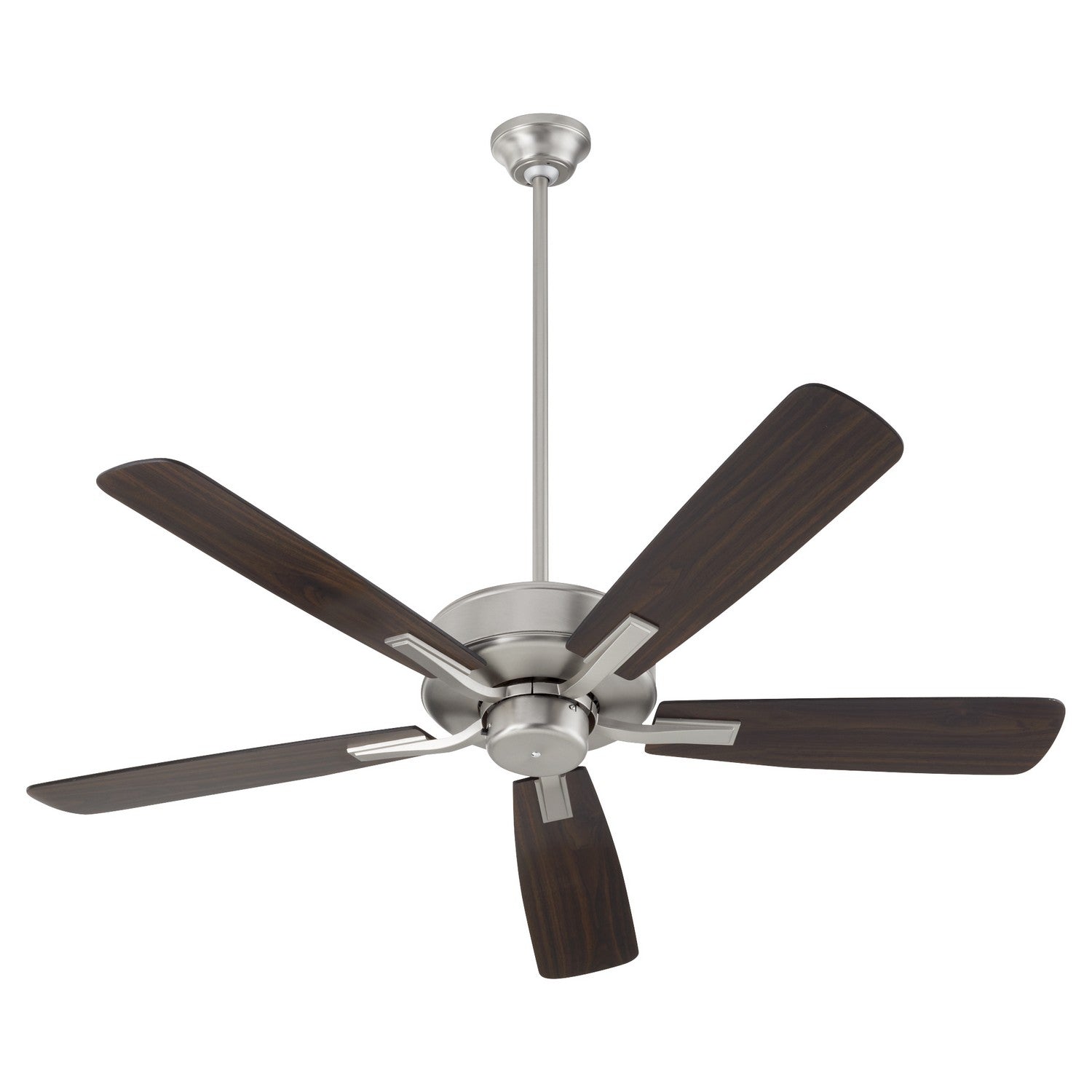 Quorum - 4525-165 - 52"Ceiling Fan - Ovation - Satin Nickel