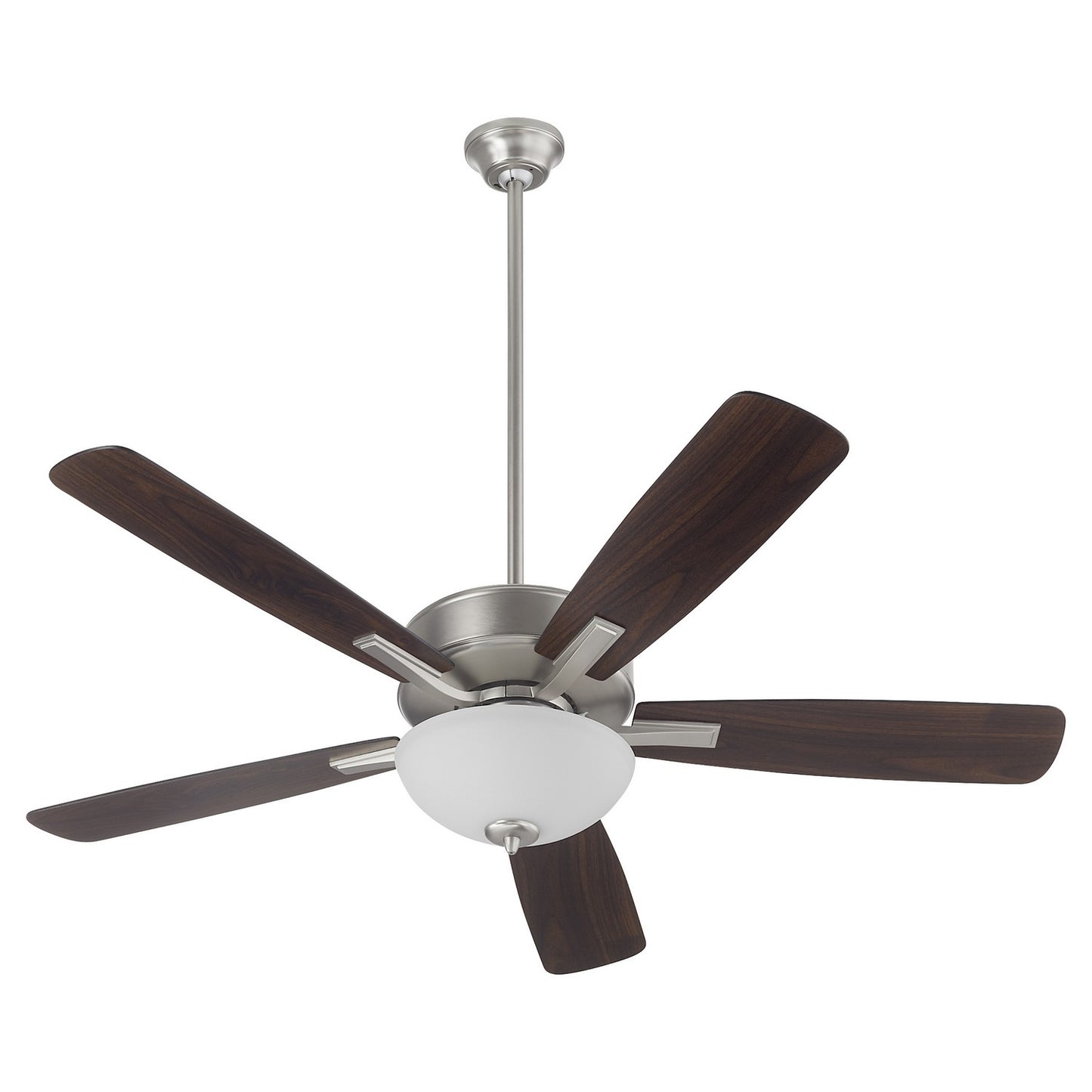 Quorum - 4525-2165 - 52"Ceiling Fan - Ovation - Satin Nickel