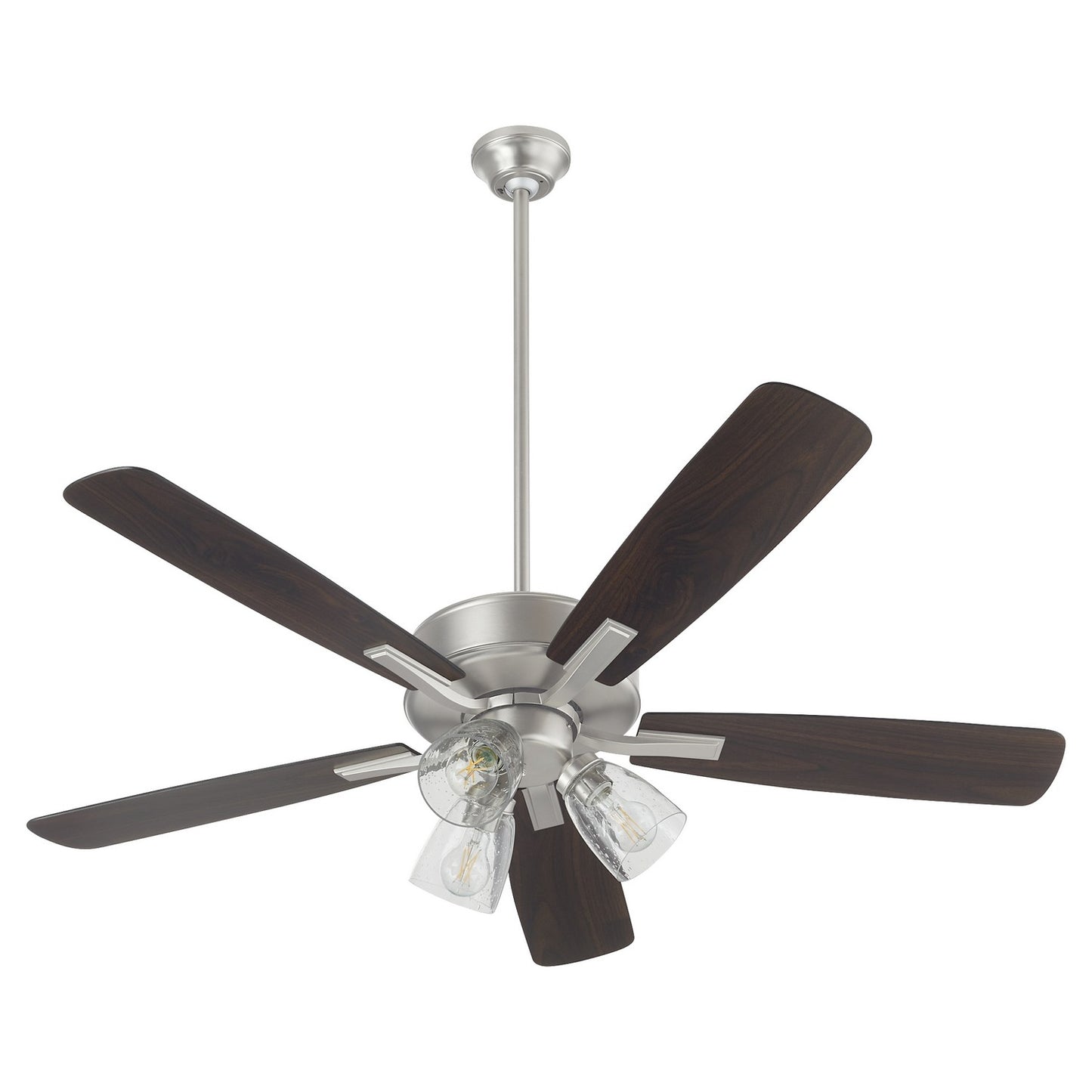 Quorum - 4525-23165 - 52"Ceiling Fan - Ovation - Satin Nickel