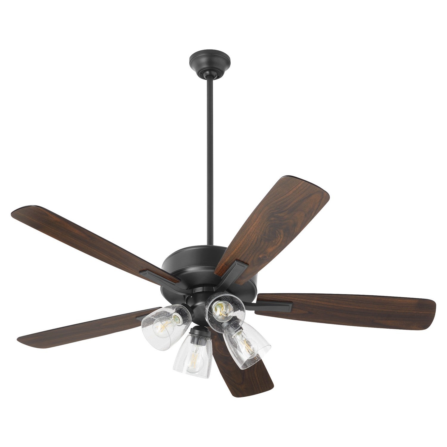 Quorum - 4525-24159 - 52"Ceiling Fan - Ovation - Matte Black