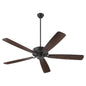 Quorum - 4605-159 - 60" Ceiling Fan - Ovation - Matte Black