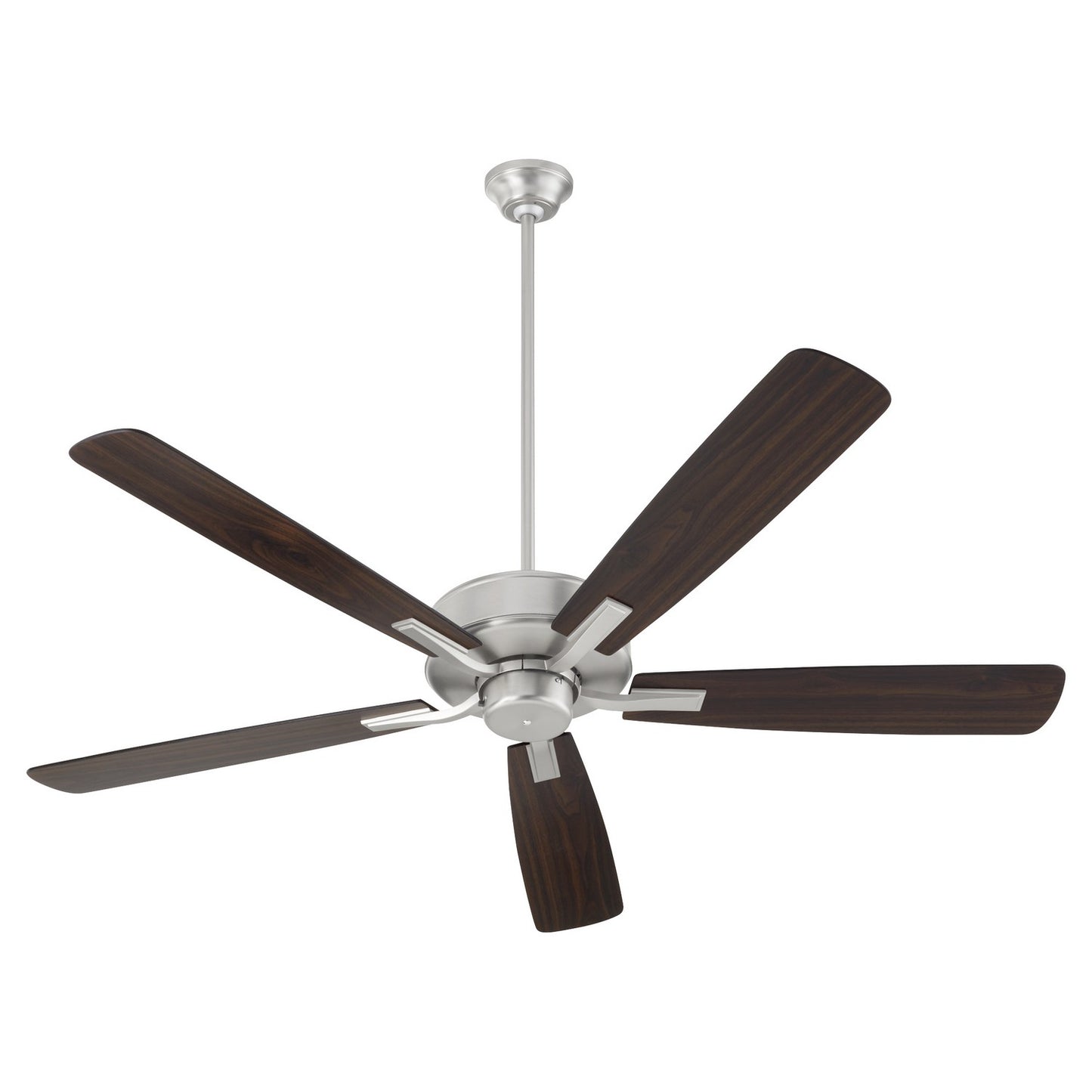 Quorum - 4605-165 - 60" Ceiling Fan - Ovation - Satin Nickel