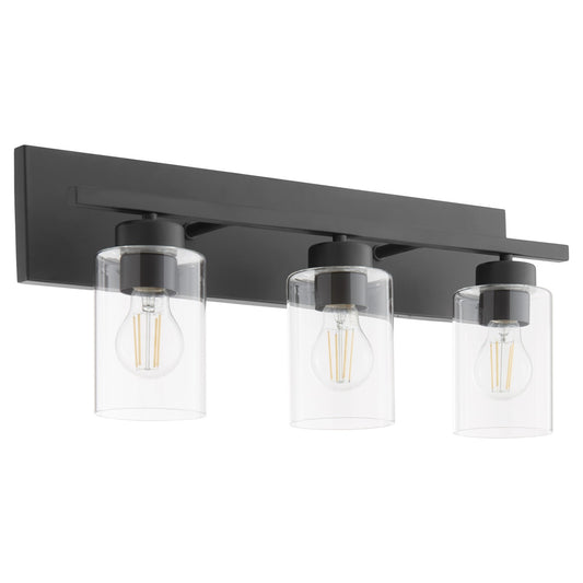 Quorum - 5012-3-59 - Three Light Vanity - Carter - Matte Black