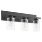Quorum - 5012-3-59 - Three Light Vanity - Carter - Matte Black