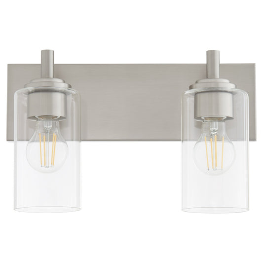 Quorum - 5200-2-65 - Two Light Vanity - Fallstaff - Satin Nickel