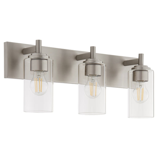 Quorum - 5200-3-65 - Three Light Vanity - Fallstaff - Satin Nickel