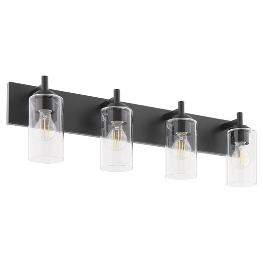 Quorum - 5200-4-59 - Four Light Vanity - Fallstaff - Matte Black