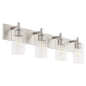 Quorum - 5200-4-65 - Four Light Vanity - Fallstaff - Satin Nickel