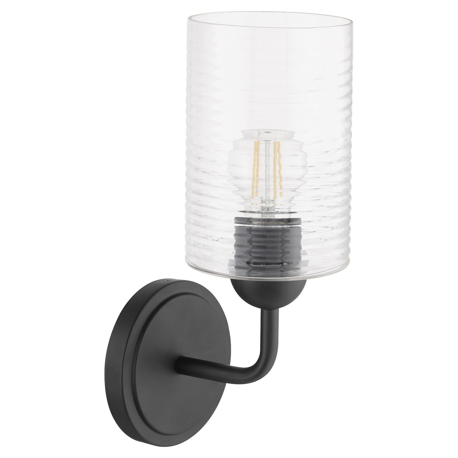 Quorum - 598-1-59 - One Light Wall Mount - Charlotte - Matte Black