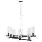 Quorum - 641-8-59 - Eight Light Chandelier - Juniper - Matte Black