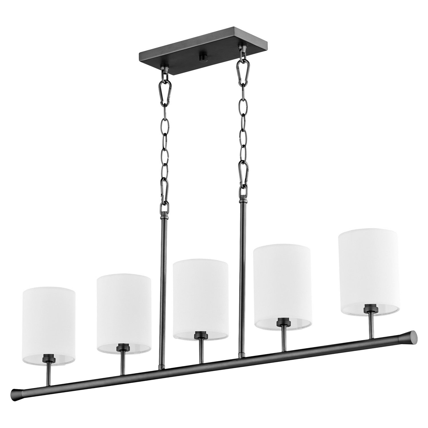 Quorum - 647-5-59 - Five Light Chandelier - Harmony - Matte Black