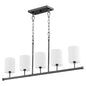 Quorum - 647-5-59 - Five Light Chandelier - Harmony - Matte Black