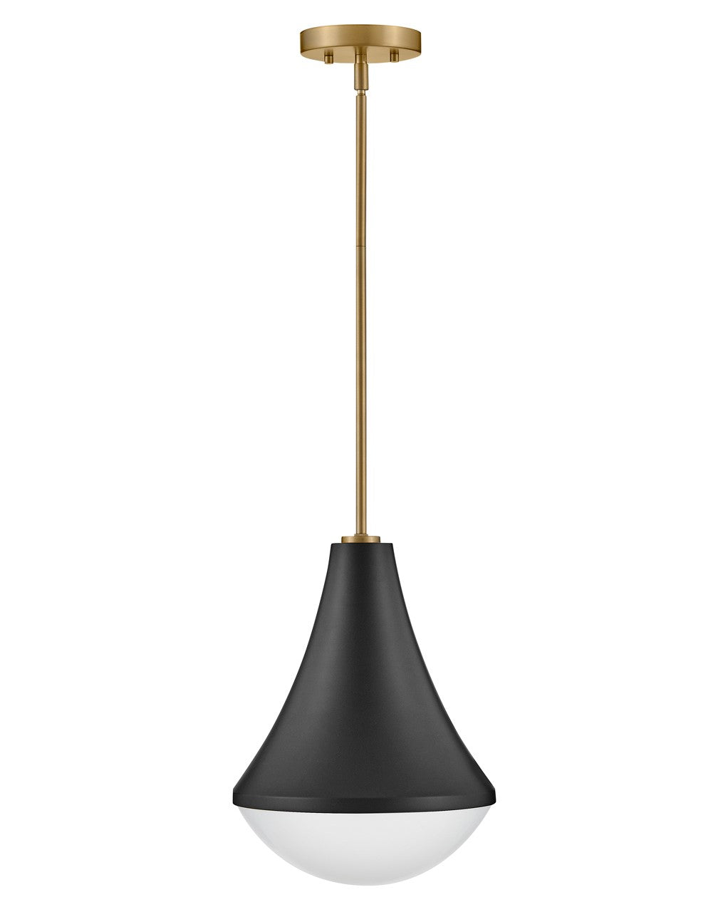 Lark - 83417BK - LED Pendant - Haddie - Black