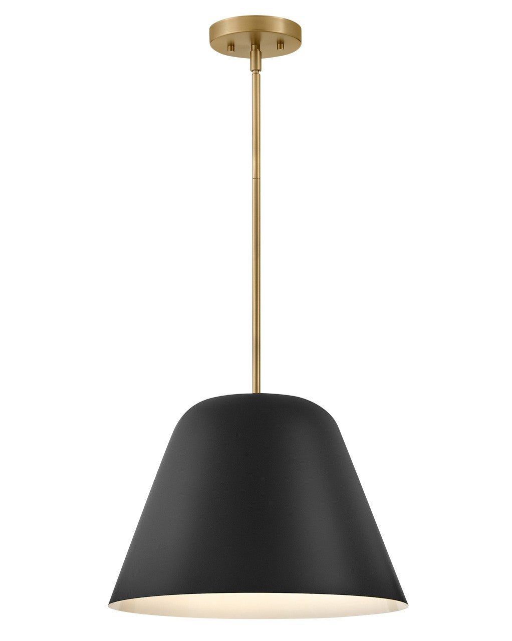 Lark - 83707LCB-BK - LED Pendant - Madi - Lacquered Brass