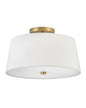 Lark - 83773LCB - LED Flush Mount - Beale - Lacquered Brass