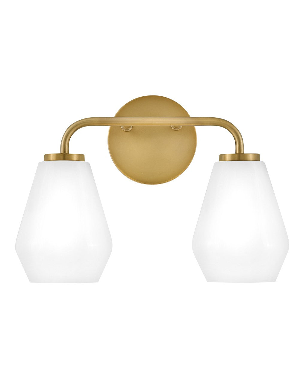 Lark - 85502LCB - LED Vanity - Gio - Lacquered Brass