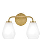 Lark - 85502LCB - LED Vanity - Gio - Lacquered Brass