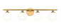 Z-Lite - 1100-4V-MGLD - Four Light Vanity - Neoma - Modern Gold