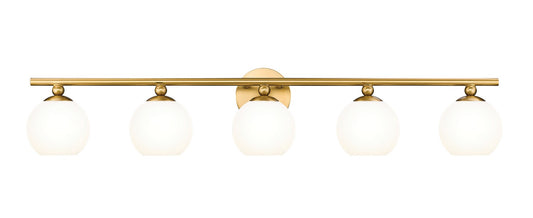 Z-Lite - 1100-5V-MGLD - Five Light Vanity - Neoma - Modern Gold