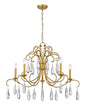 Z-Lite - 3039-38GG - Five Light Chandelier - Amara - Gilded Gold