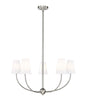 Z-Lite - 3040-32BN - Five Light Chandelier - Shannon - Brushed Nickel