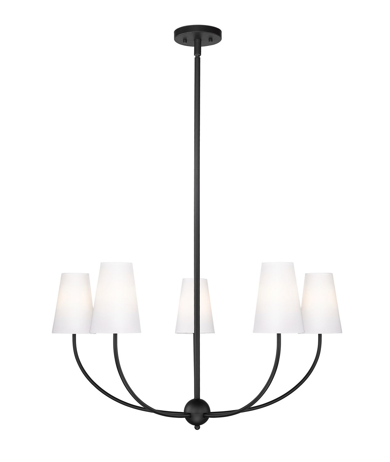 Z-Lite - 3040-32MB - Five Light Chandelier - Shannon - Matte Black