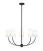 Z-Lite - 3040-32MB - Five Light Chandelier - Shannon - Matte Black